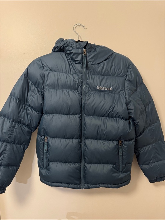 Marmot Other - Marmot Kids Teal Guides Down Hoody Jacket Large